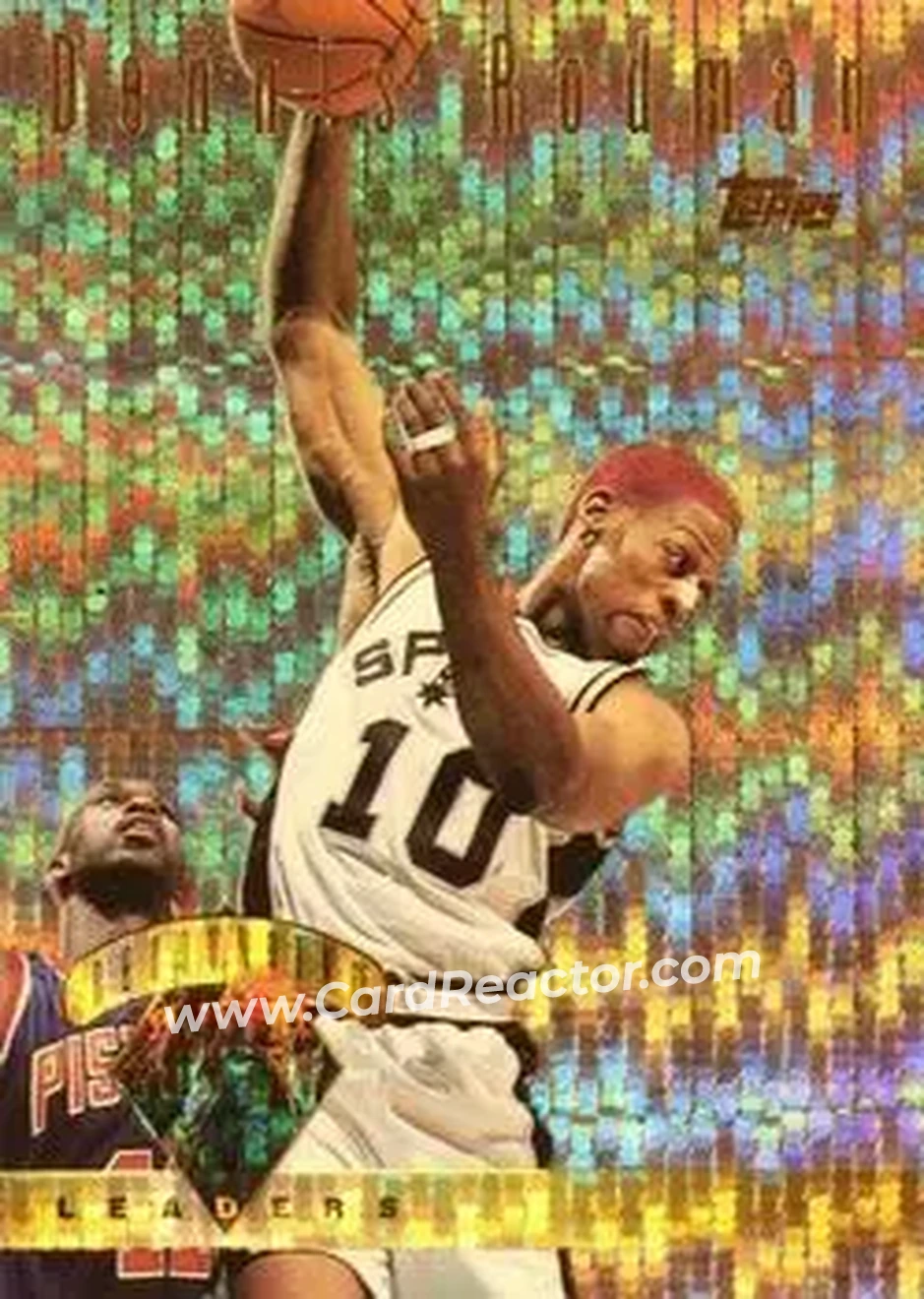 Front of Dennis Rodman