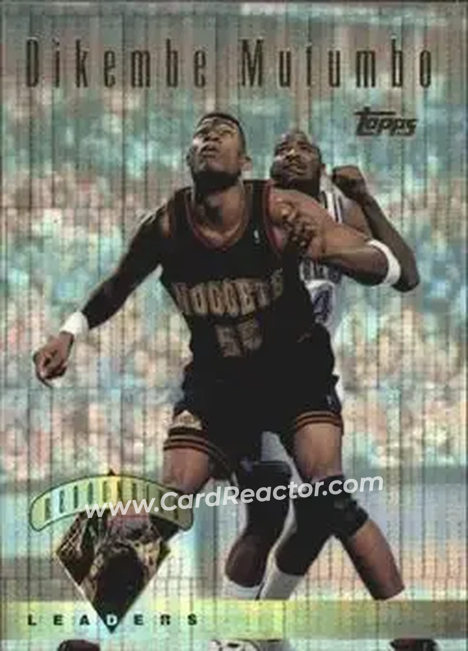Front of Dikembe Mutombo