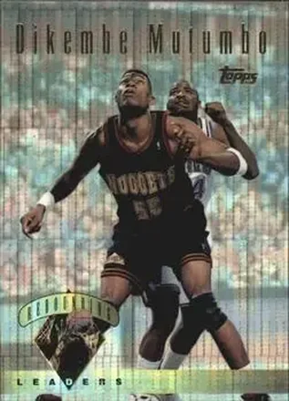 1995-96 Topps #12 Power Boosters Dikembe Mutombo