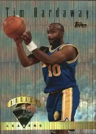 1995-96 Topps #18 Power Boosters Tim Hardaway