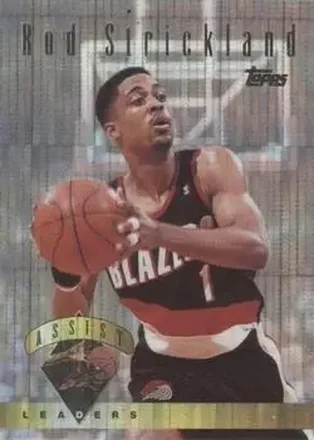 1995-96 Topps #19 Power Boosters Rod Strickland