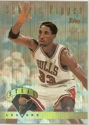 1995-96 Topps #21 Power Boosters Scottie Pippen