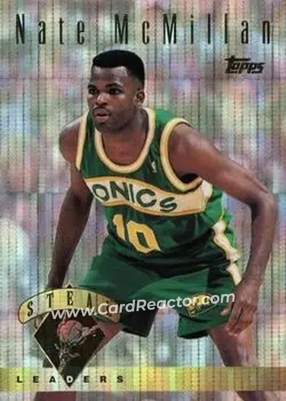 Front of Nate McMillan