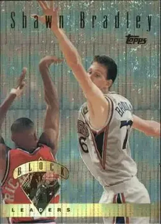 1995-96 Topps #28 Power Boosters Shawn Bradley