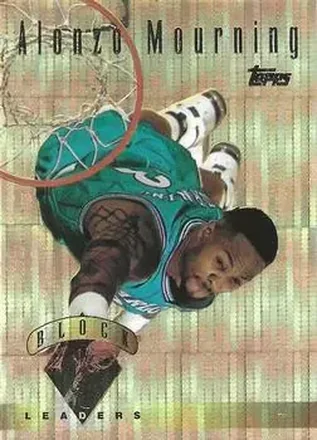 1995-96 Topps #30 Power Boosters Alonzo Mourning