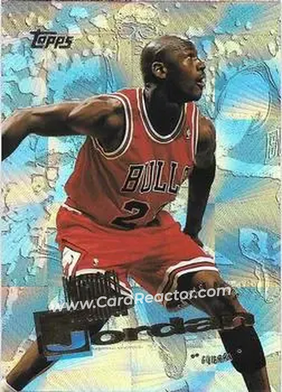 Front of Michael Jordan