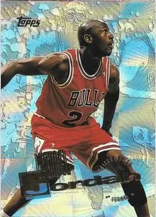 1995-96 Topps #277 Power Boosters Michael Jordan