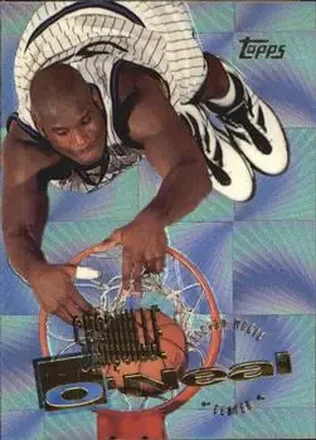 1995-96 Topps #279 Power Boosters Shaquille O'Neal