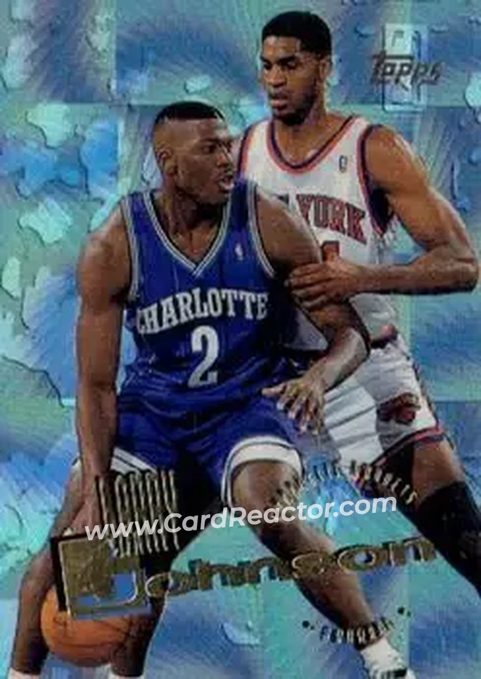 Front of Larry Johnson