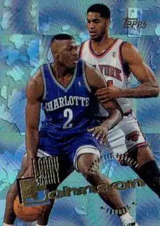 1995-96 Topps #280 Power Boosters Larry Johnson