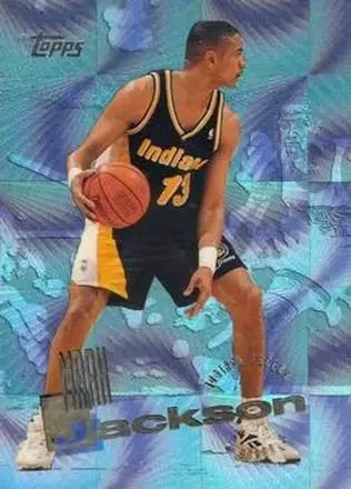 1995-96 Topps #281 Power Boosters Mark Jackson