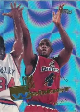 1995-96 Topps #282 Power Boosters Chris Webber