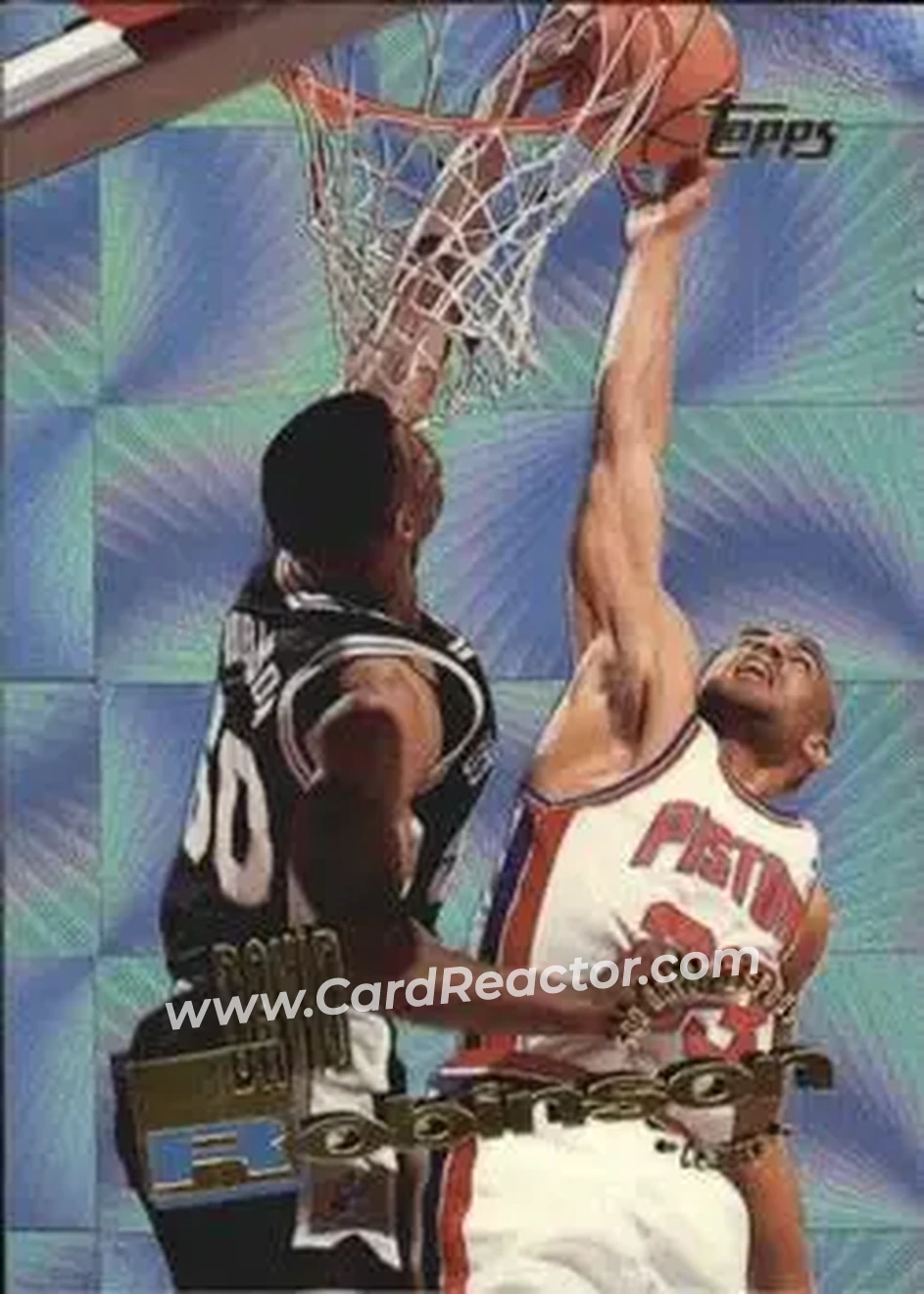 Front of David Robinson