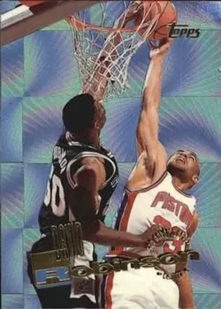 1995-96 Topps #283 Power Boosters David Robinson