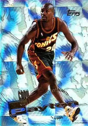 1995-96 Topps #290 Power Boosters Gary Payton