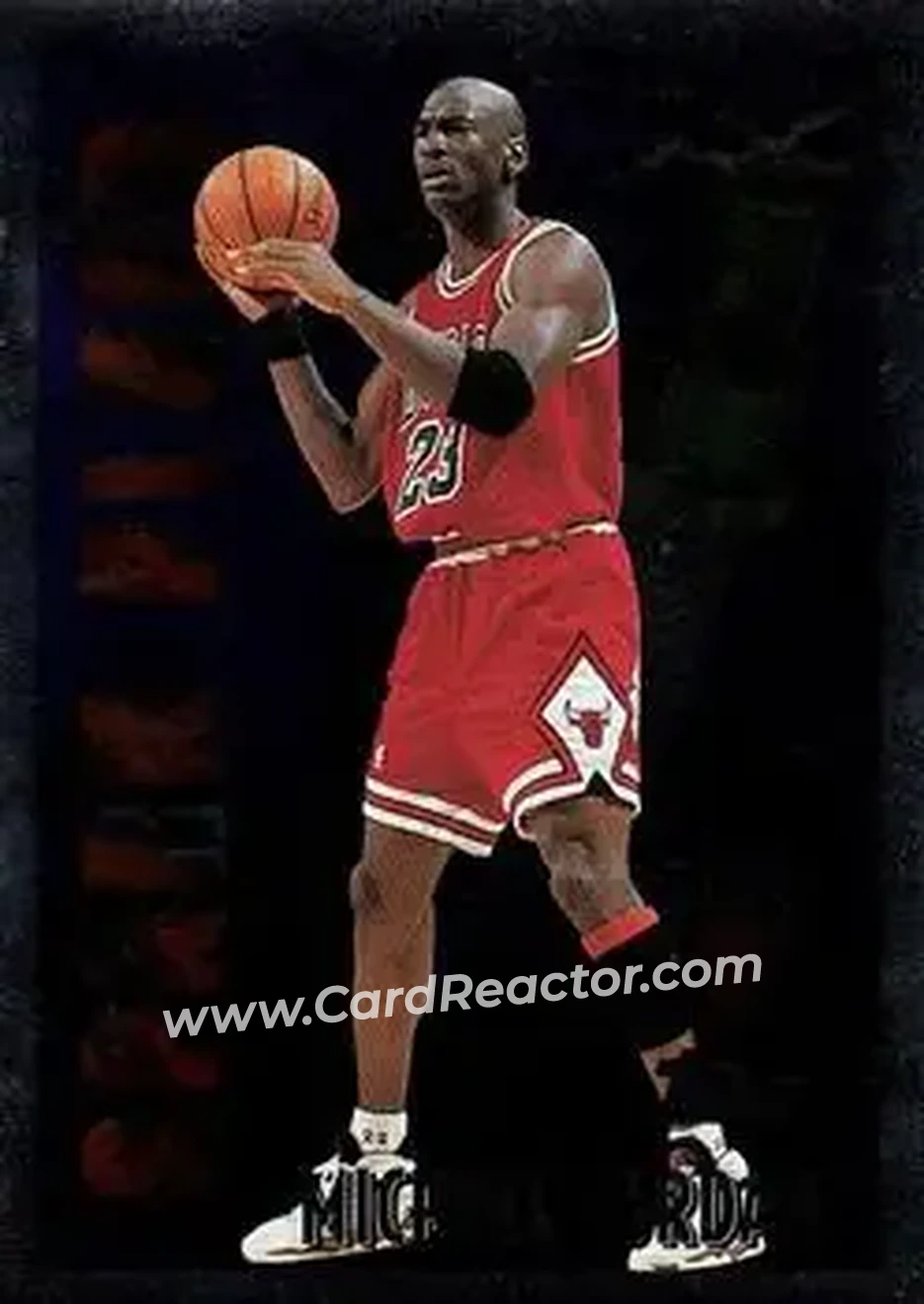 Front of Michael Jordan