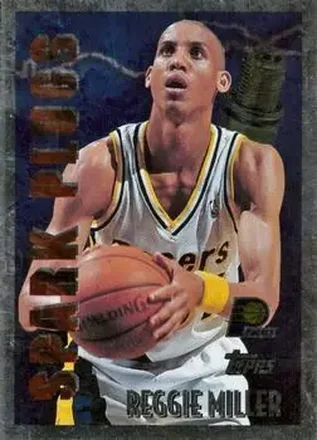 1995-96 Topps #SP3 Spark Plugs Reggie Miller
