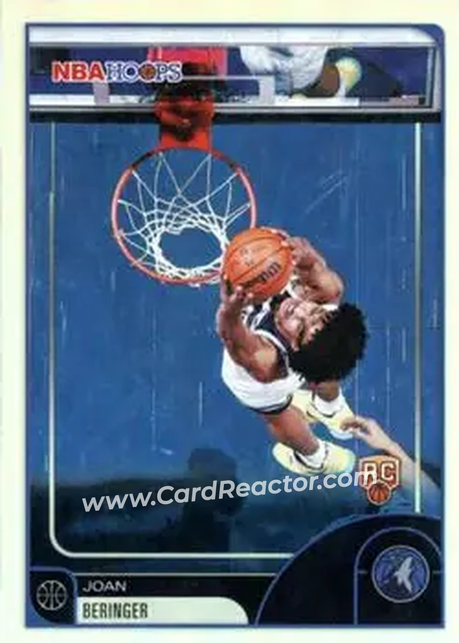 2025-26 Hoops #20 - Joan Beringer - Minnesota Timberwolves - Front
