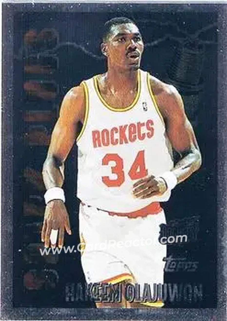 Front of Hakeem Olajuwon