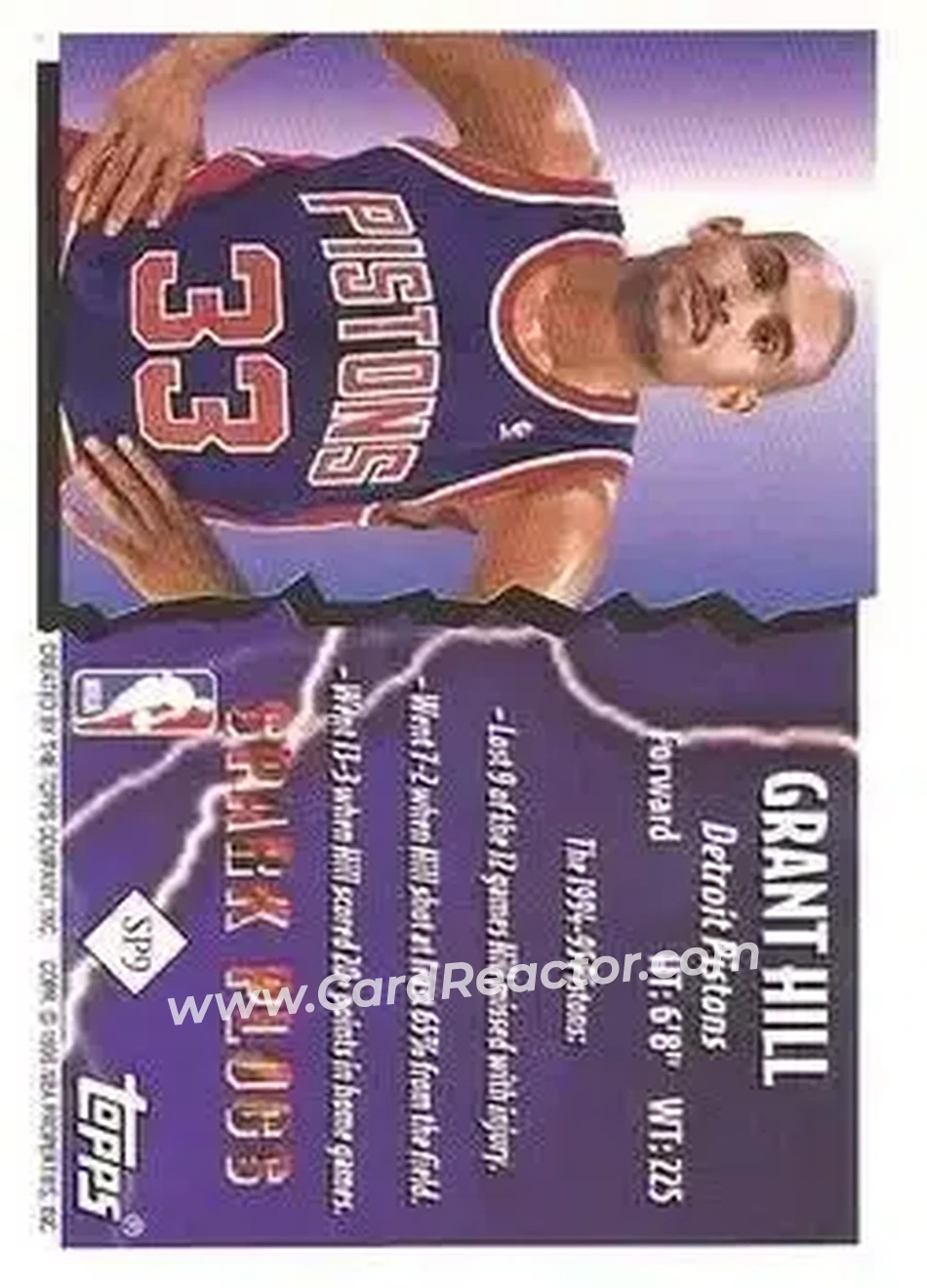 Back of Grant Hill