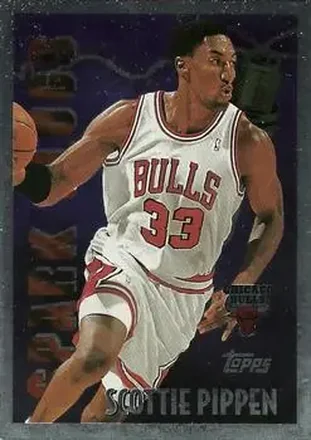 1995-96 Topps #SP10 Spark Plugs Scottie Pippen