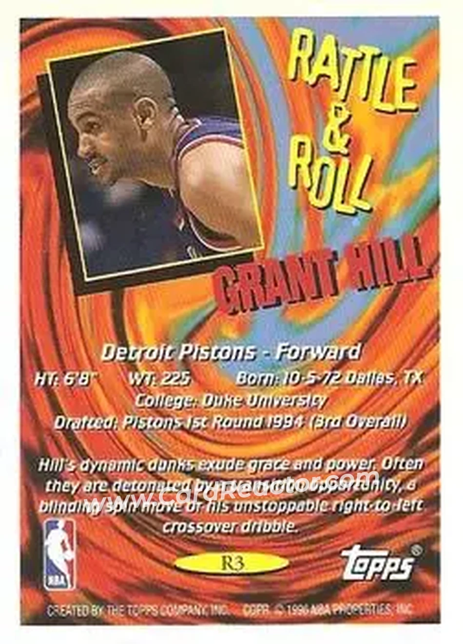Back of Grant Hill
