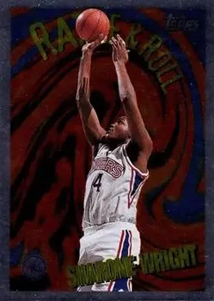 1995-96 Topps #R4 Rattle and Roll Sharone Wright
