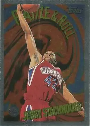 1995-96 Topps #R9 Rattle and Roll Jerry Stackhouse