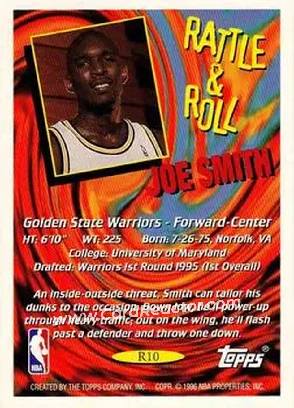 Back of Joe Smith