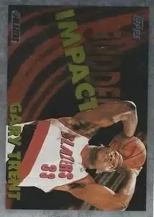 1995-96 Topps #SI4 Sudden Impact Gary Trent