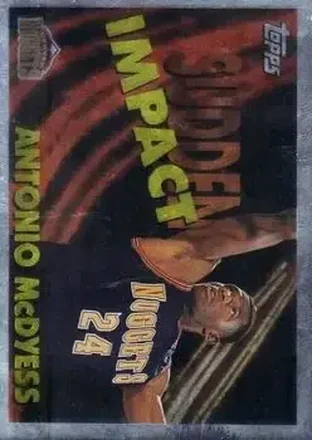 1995-96 Topps #SI8 Sudden Impact Antonio McDyess