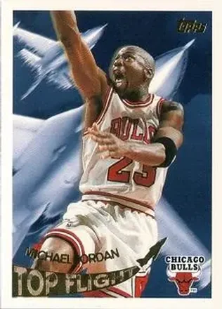 1995-96 Topps #TF1 Top Flight Michael Jordan