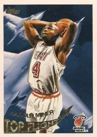 1995-96 Topps #TF3 Top Flight Harold Miner