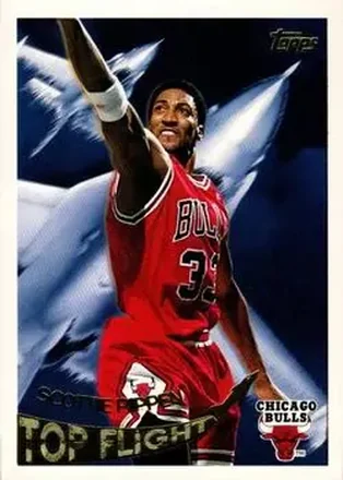 1995-96 Topps #TF6 Top Flight Scottie Pippen