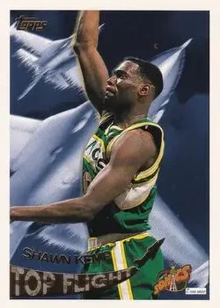 1995-96 Topps #TF7 Top Flight Shawn Kemp