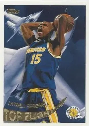 1995-96 Topps #TF14 Top Flight Latrell Sprewell