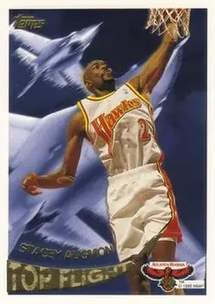 1995-96 Topps #TF16 Top Flight Stacey Augmon