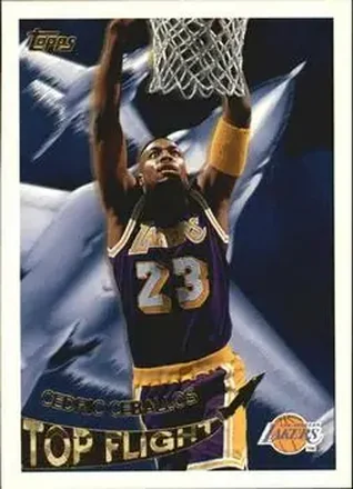 1995-96 Topps #TF19 Top Flight Cedric Ceballos