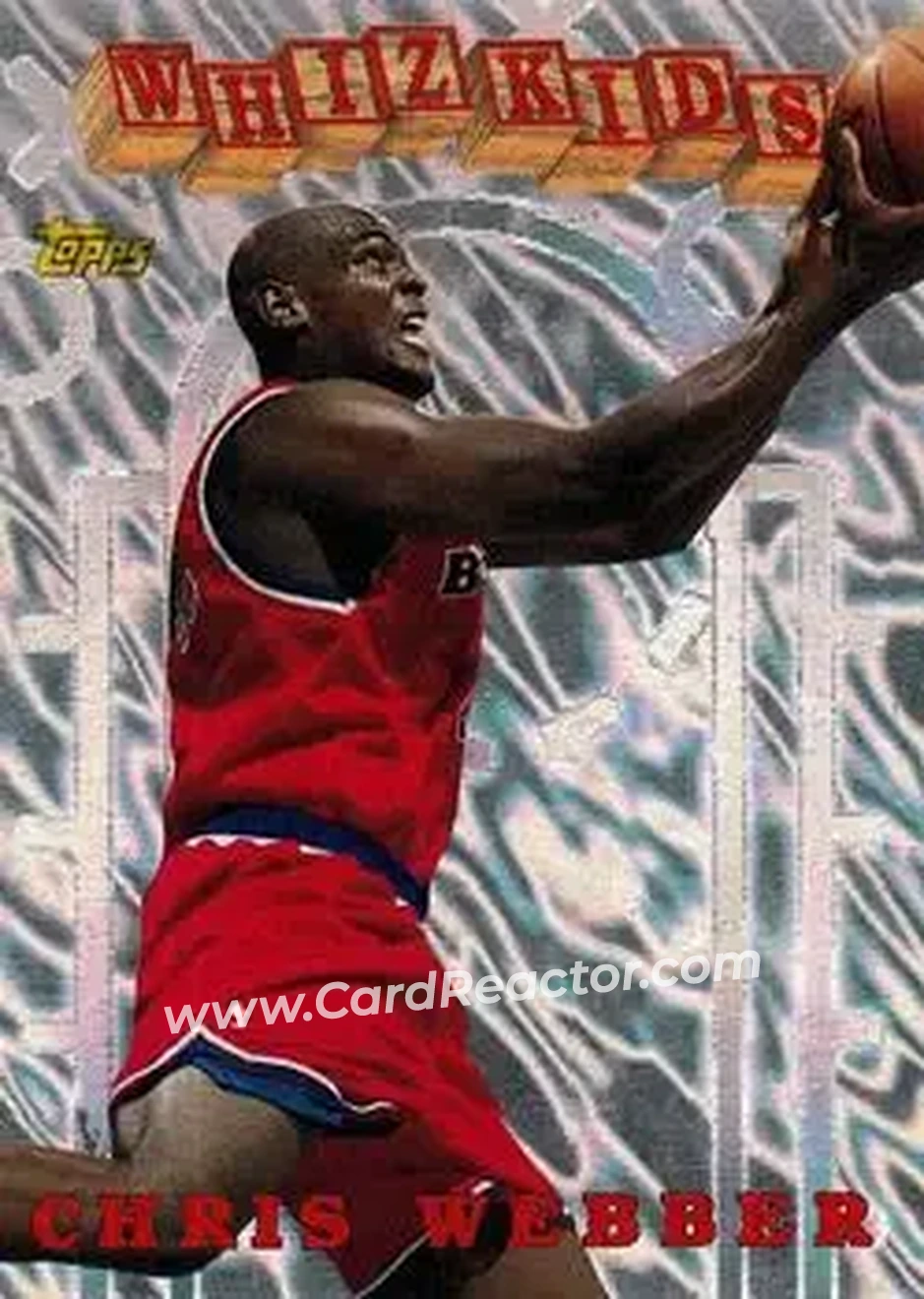Front of Chris Webber