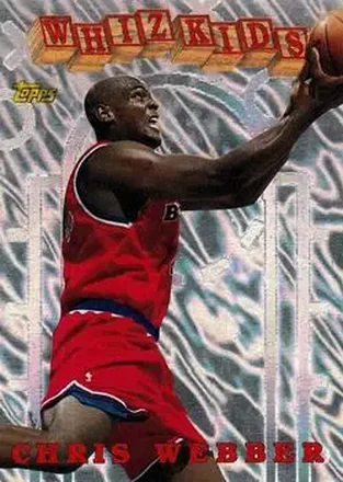 1995-96 Topps #WK4 Whiz Kids Chris Webber
