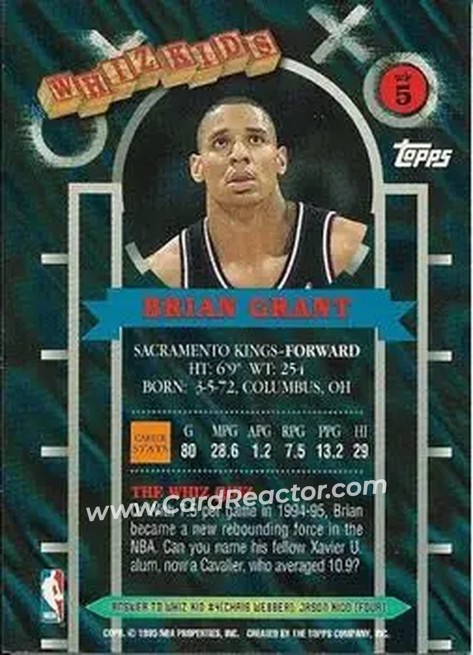 Back of Brian Grant