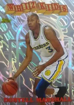 1995-96 Topps #WK7 Whiz Kids Donyell Marshall