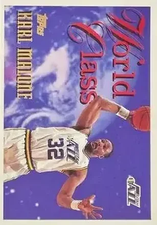 1995-96 Topps #WC2 World Class Karl Malone