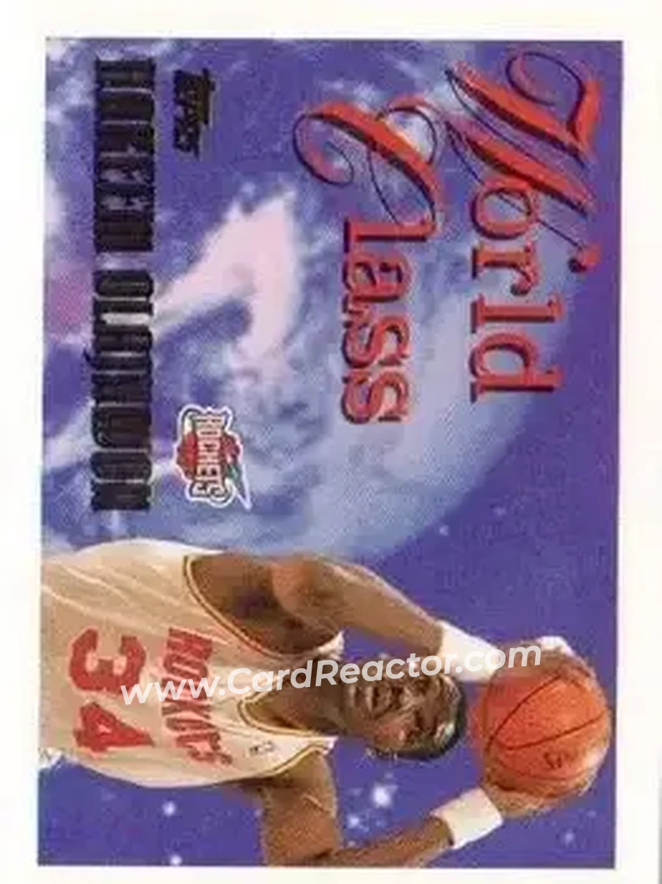 Front of Hakeem Olajuwon