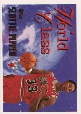 1995-96 Topps #WC8 World Class Scottie Pippen