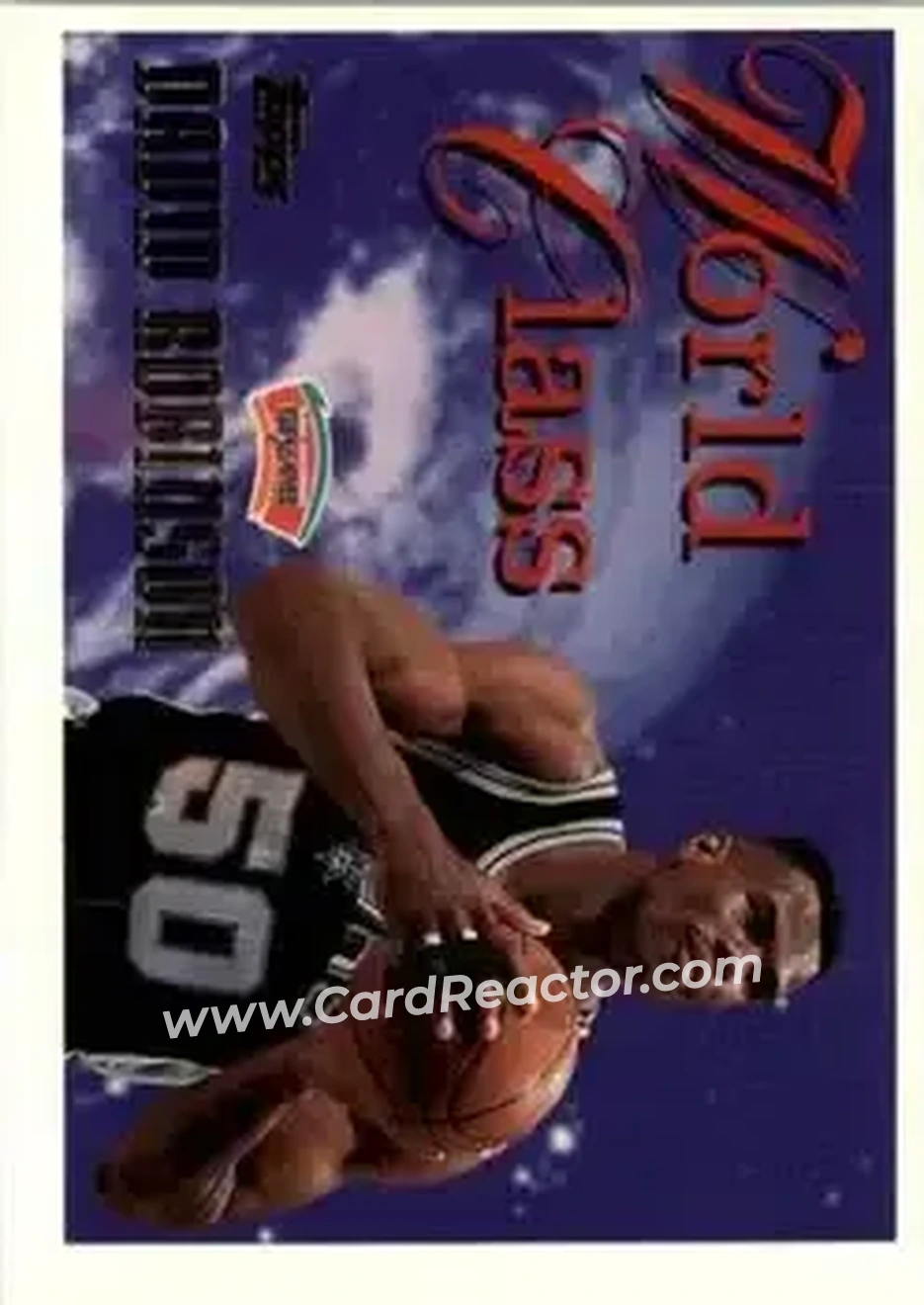 Front of David Robinson