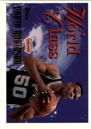 1995-96 Topps #WC9 World Class David Robinson