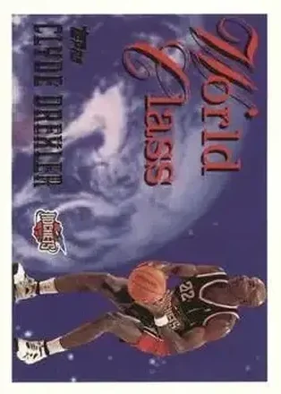 1995-96 Topps #WC10 World Class Clyde Drexler