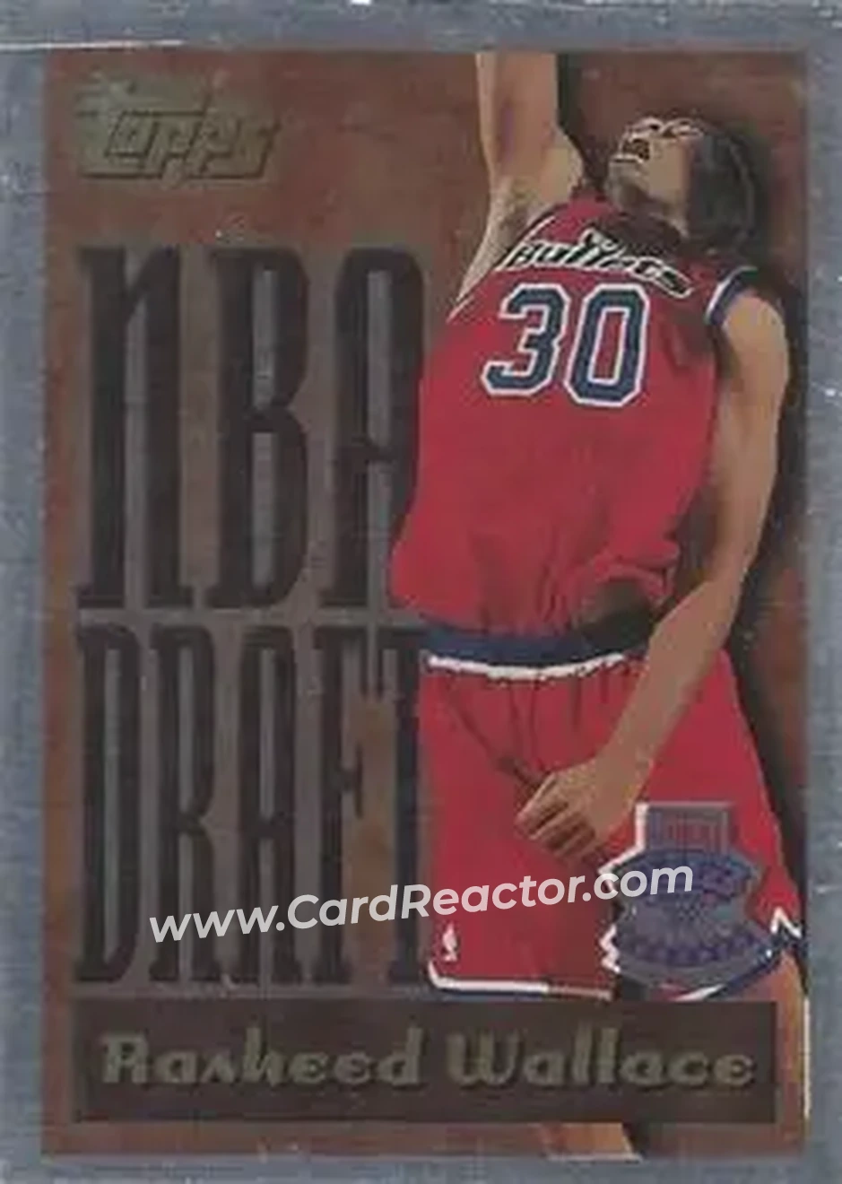 Front of Rasheed Wallace
