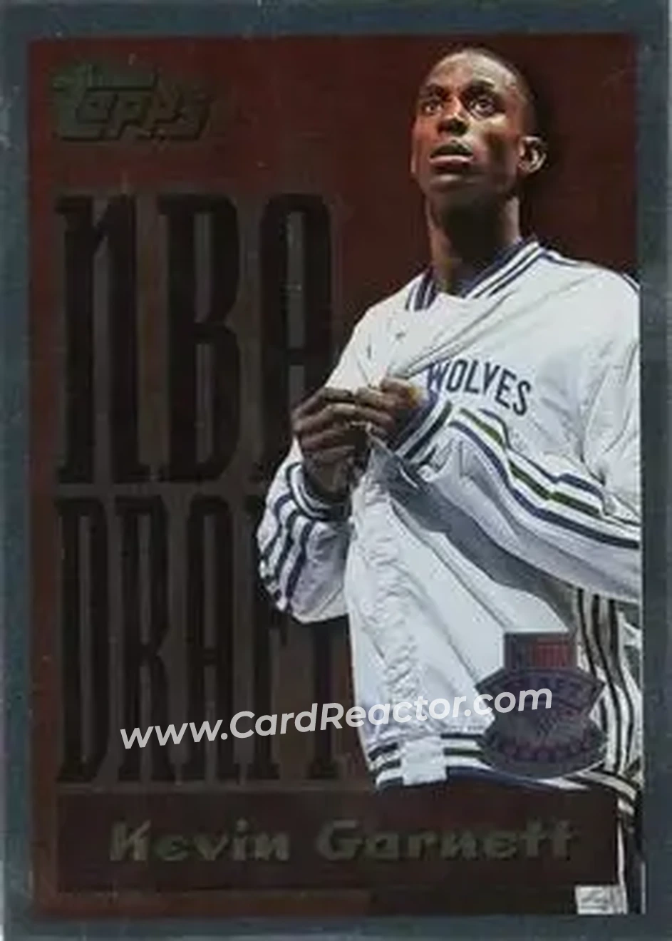 Front of Kevin Garnett